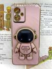 Capa de celular compatível com Moto G54 5G Astronauta Capa de celular compatível com Moto G54 5G Astronauta