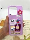 Capa de celular compatível com Moto G56 5G Yumi Cor:Roxo Capa de celular compatível com Moto G56 5G Yumi Cor:Roxo