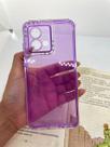 Capa de celular compatível com Moto G84 5G Space Dupla 2in1 Cor:Roxo Capa de celular compatível com Moto G84 5G Space Dupla 2in1 Cor:Roxo