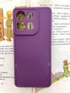 Capa de celular compatível com Moto G86 5G material sintético Cor:Roxo