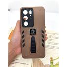 Capa de celular compatível com Realme C75 e C75x Defense Cor:Marrom