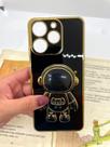 Capa de celular compatível com Realme Note 70 e 70s Astronauta Cor:Preto