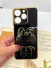Capa de celular compatível com Realme Note 70 e 70s Cutie Cor:Preto