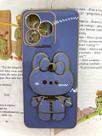 Capa de celular compatível com Redmi 13, 13x e Poco M6 4G Cutie Cor:Azul