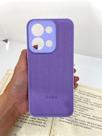 Capa de celular compatível com Redmi 15C 4G e Poco C85 material sintético Cor:Roxo
