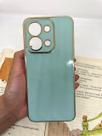 Capa de celular compatível com Redmi 15C 4G e Poco C85 Nevoa Cor:Verde