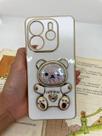 Capa de celular compatível com Redmi Note 14 4G Ursinho Bear
