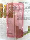 Capa de celular compatível com Redmi Note 9 Normal Translúcida Cor:Rosa Bebê