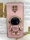 Capa de celular compatível com Redmi Note 9S e Note 9 Pro Astronauta