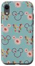 Capa de celular Disney Mickey Mouse Flowers and Daisy para iPhone XR