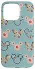 Capa de celular Disney Mickey Mouse Flowers para iPhone 15 Pro Max