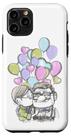 Capa de celular Disney Pixar Up Carl & Ellie Sketch iPhone 11 Pro