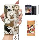 Capa de celular Hosiss Cartoon para iPhone 14 Plus 6.7 com acessórios