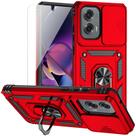 Capa de celular M MAIKEZI Moto G Stylus 5G 2024 Military Red