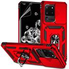 Capa de celular M MAIKEZI Samsung Galaxy S20 Ultra 5G vermelha magnética