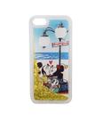 Capa De Celular Mickey & Minnie Na Praia Glitter - Disney