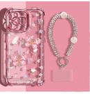Capa de celular Roemary Pink Butterfly para iPhone 16 Plus 6,7"