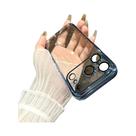 Capa De Celular Transparente Com Glitter E Brilho Para iPhone 17Air 16 14 15 13 12 11 pro Max plus