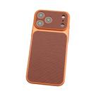 Capa De Celular Vintage Em Couro Texturizado Para iPhone 17 16 15 14 13 12 pro Max, Antichoque, Capa
