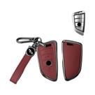 Capa De Chave Em Liga De Zinco E Couro Para BMW F20 G20 G30 X1 X3 X4 X5 X6 X7 G11 F15 F16 G01 G02