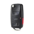 Capa De Chave Flip Para Carro VW Polo Passat B5 Tiguan Golf MK4 Seat Skoda KEYYOU Capa De Chave Flip Para Carro VW Polo Passat B5 Tiguan Golf MK4 Seat Skoda KEYYOU