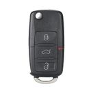 Capa De Chave Flip Para Carro VW Polo Passat B5 Tiguan Golf MK4 Seat Skoda KEYYOU