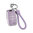 Capa De Chave Flip Para Carros KIA Com 3 Ou 4 Botões Em TPU Para Rio, Ceed, Cerato, Sportage,