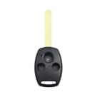 Capa De Chave Remota Honda Nova Fit CRV Civic Com Lâmina Não Cortada 10 Peças 2 3 4 Botões