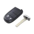 Capa De Chave Remota Universal Inteligente Para Jeep Cherokee Dodge Ram Charger Chrysler Com 2, 3, 4