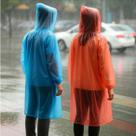 Capa de Chuva Adulto com Capuz Impermeável Reutilizável