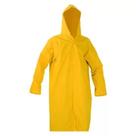 Capa de chuva amarela pvc conjunto com forro gg