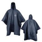 Capa de Chuva Azul Marinho Albatroz Poncho em Nylon 100 Super Resistente