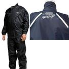 Capa De Chuva California Racing Cr Nylon Motoboy Azul - XXG