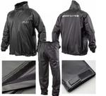 Capa de chuva conjunto Flex Básico preto Delta Flex