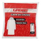 Capa de Chuva Descartável, Tamanho Único, Transparente - GADAN Capa de Chuva Descartável, Tamanho Único, Transparente - GADAN