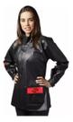 Capa De Chuva Feminina Motoqueira Alba Modelo Europa Preto