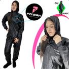 Capa De Chuva Flex Com Capuz Moto Motoqueiro Ciclista Motoboy Impermeavel