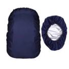 Capa De Chuva Impermeável Para Mochila CPM01 azul
