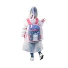 Capa De Chuva Infantil Impermeável Com Suporte Para Mochila Em Plástico EVA Transparente Para