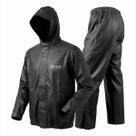 Capa De Chuva Moto Delta Flex PVC Impermeável Com Capuz Conjunto Jaqueta E Calça Motoqueiro Motoboy Refletiva