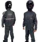 Capa de Chuva Moto Masculina Force Nylon New Confort Extreme Cinza