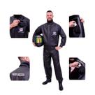 Capa De Chuva Moto Motoqueiro PVC Luxo Masculina