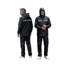 Capa de Chuva Motoboy Impermeável PVC Reforçado Com Refletivo Jaqueta + Calça Masculina Feminina