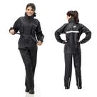 Capa De Chuva Motoqueira Motoboy Feminina Nylon PP P M G Gg Ex