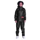 Capa de Chuva Motoqueiro Alba Europa Feminino TAM G Preto