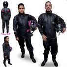 Capa De Chuva Motoqueiro Europa Alba Original Impermeável Reforçada com Costuras Seladas Moto