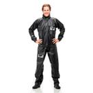 Capa De Chuva Motoqueiro Pantaneiro - PVC Com Gola