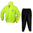 Capa de Chuva Nave Preto Motoqueiro Nylon Moto Conjunto