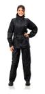 Capa De Chuva Pantaneiro Nylon Luxo Forro Gola Feminino