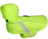 Capa de chuva para cães VIVAGLORY Colete de segurança refletivo para cães médios Capa de chuva para cães VIVAGLORY Colete de segurança refletivo para cães médios